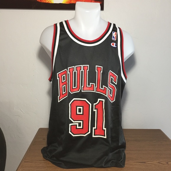 champion dennis rodman jersey